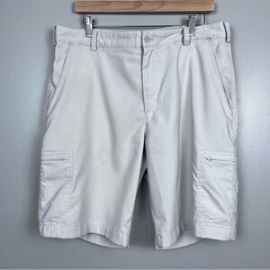 Nike Golf Men's Dri-Fit 10" White Cagro Stretch Shorts 401501 Size 34; Sports